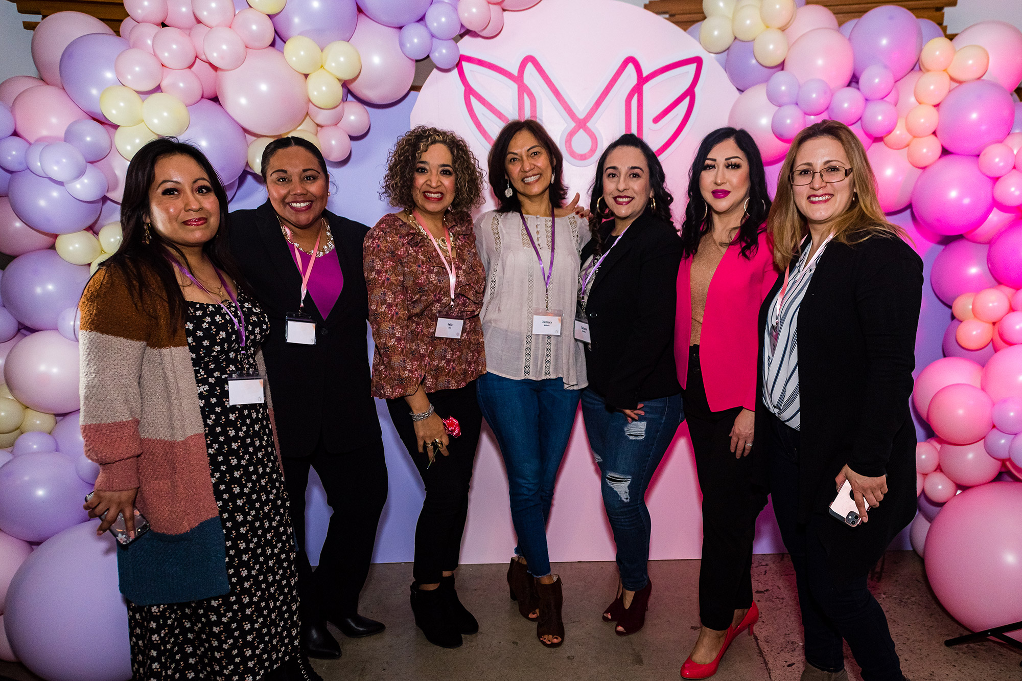 Mujeres del Futuro Entrepreneurs group photo